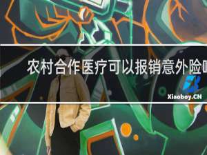 农村合作医疗可以报销意外险吗