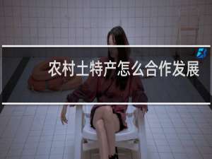 农村土特产怎么合作发展