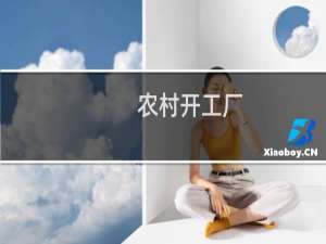 农村开工厂