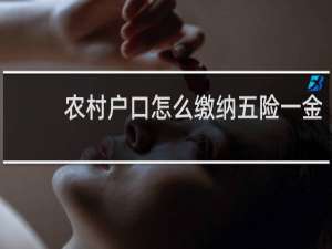 农村户口怎么缴纳五险一金