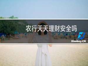 农行天天理财安全吗
