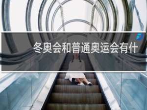冬奥会和普通奥运会有什么区别