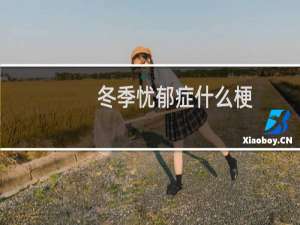 冬季忧郁症什么梗？什么梗