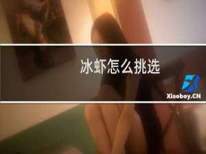 冰虾怎么挑选