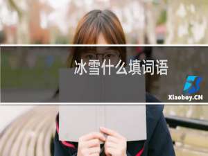 冰雪什么填词语