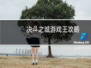 决斗之城游戏王攻略