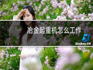 冶金起重机怎么工作