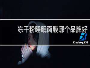冻干粉睡眠面膜哪个品牌好