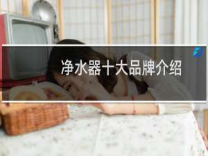 净水器十大品牌介绍