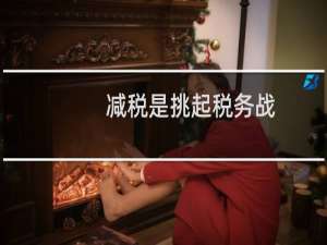 减税是挑起税务战