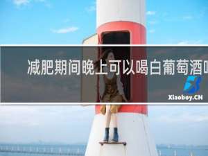 减肥期间晚上可以喝白葡萄酒吗
