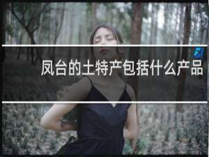 凤台的土特产包括什么产品