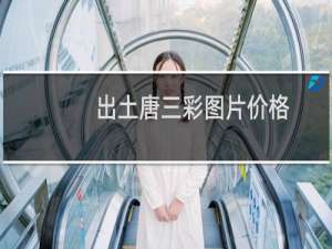 出土唐三彩图片价格