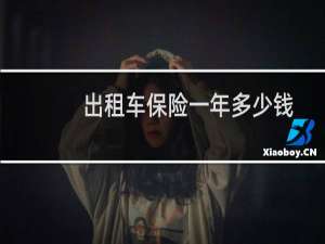 出租车保险一年多少钱