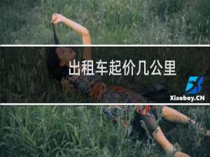 出租车起价几公里