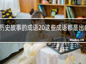 出自历史故事的成语 这些成语都是出自历史故事