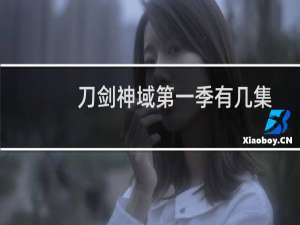 刀剑神域第一季有几集
