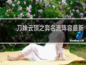 刀妹云顶之弈名流阵容最新