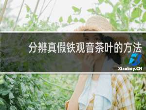 分辨真假铁观音茶叶的方法