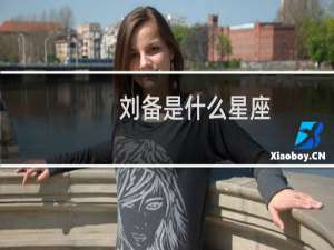 刘备是什么星座