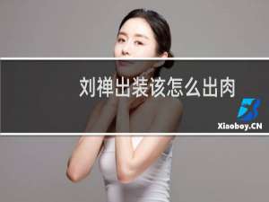 刘禅出装该怎么出肉