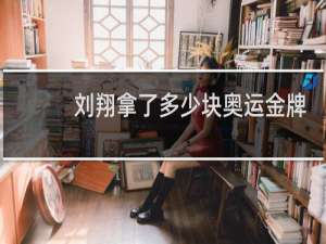 刘翔拿了多少块奥运金牌