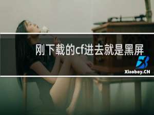 刚下载的cf进去就是黑屏