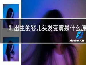 刚出生的婴儿头发变黄是什么原因
