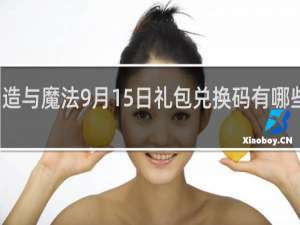 创造与魔法9月15日礼包兑换码有哪些什么梗