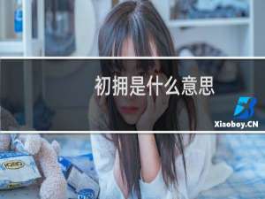 初拥是什么意思，和血交有什么区别什么梗