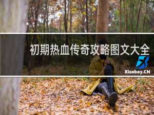 初期热血传奇攻略图文大全