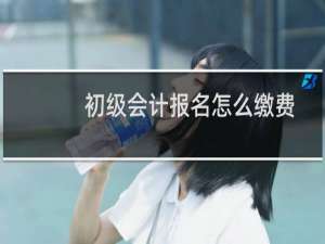 初级会计报名怎么缴费