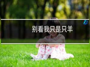 别看我只是只羊