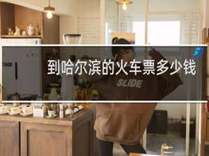 到哈尔滨的火车票多少钱