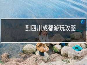 到四川成都游玩攻略