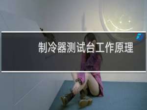 制冷器测试台工作原理