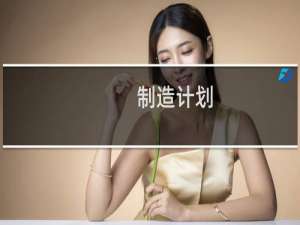 制造计划