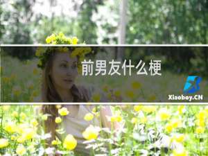 前男友什么梗