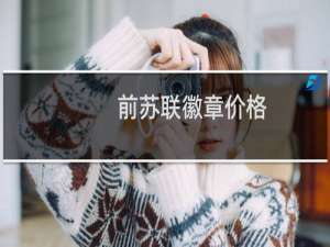 前苏联徽章价格