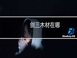 剑三木材在哪