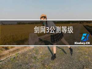 剑网3公测等级