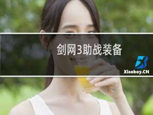 剑网3助战装备