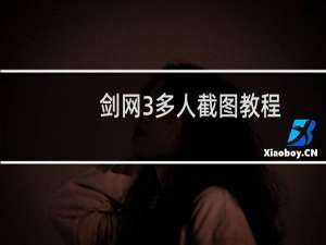 剑网3多人截图教程