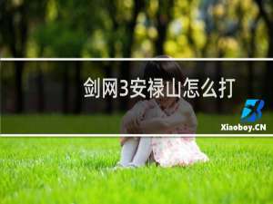 剑网3安禄山怎么打