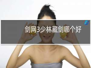剑网3少林藏剑哪个好
