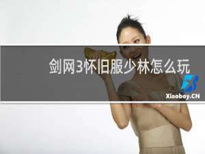 剑网3怀旧服少林怎么玩