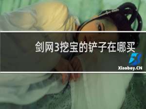 剑网3挖宝的铲子在哪买