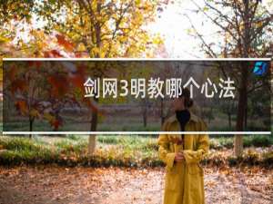 剑网3明教哪个心法