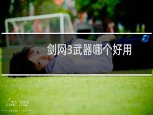 剑网3武器哪个好用