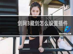 剑网3藏剑怎么设置插件